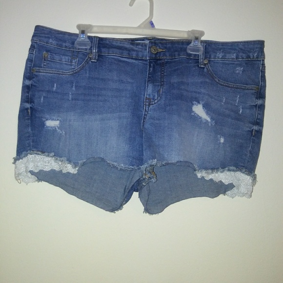 torrid Pants - Torrid Womens shorts size 20 blue jeans